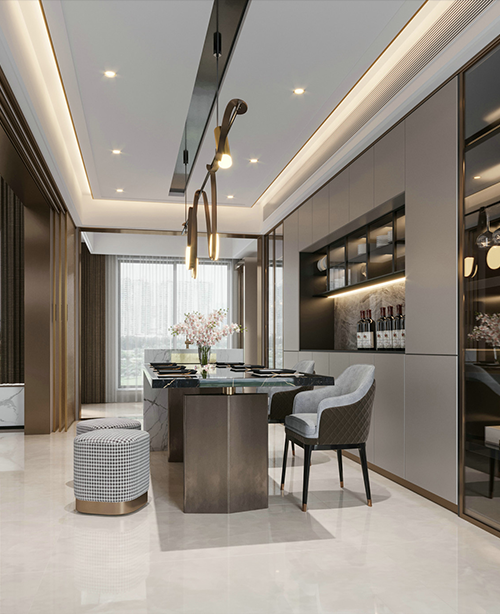 Design 3D-Architektur und Dekorationsdienste